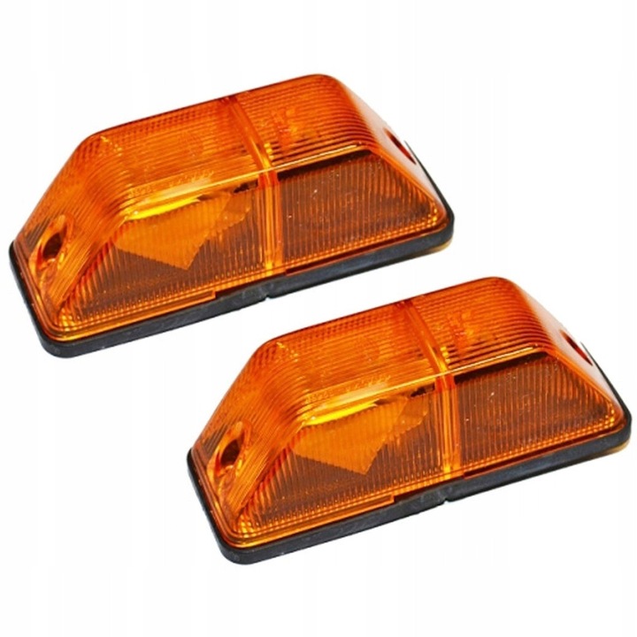 Set 2x Semnalizator lateral ME Premium, galben, 12V/24V