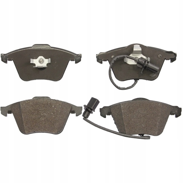 Motaquip első fékbetétkészlet, 155,1x72,8mm, kopásérzékelővel, Audi A8 2002-2010 és Seat Exeo modellekhez