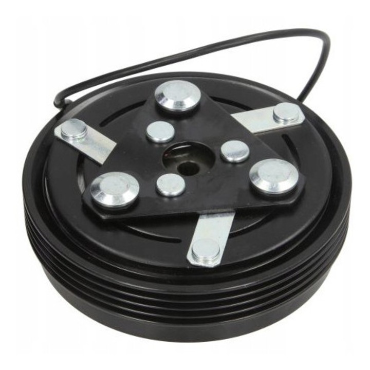 Autóalkatrész, ME Premium, kompresszor V08A, 4 barázda, 110mm, 12V