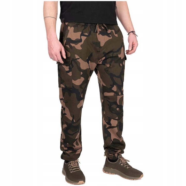 Pantaloni sport barbati, Fox, Camo, confortabili, multicolor, bumbac 60% / poliester 40, Multicolor