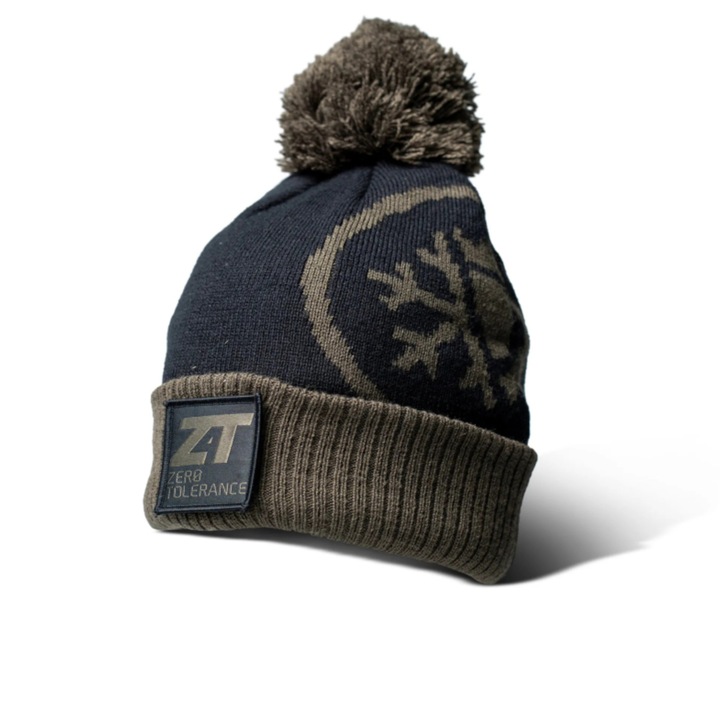 Caciula Nash Zero Tolerance Patch Bobble Hat, verde, universal