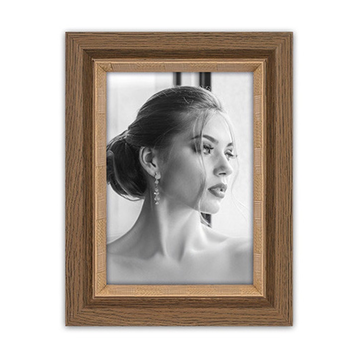 ZEP Sidney képkeret, 15x20 cm, műanyag, sötétbarna