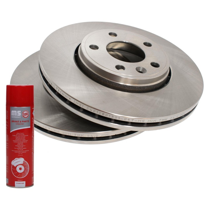 Féktárcsa készlet Master-Sport Germany, 2 db, 24012801321-PCS-MS