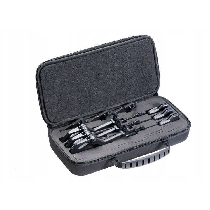 Set 3 sygnalizatoare Mivardi MCX 66, rosu, verde, albastru, cu etui