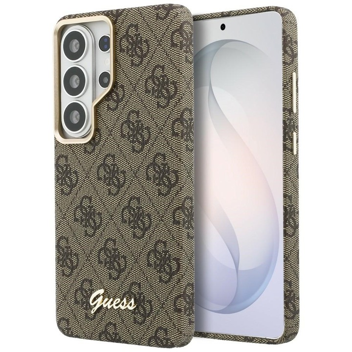 Custodia Guess 4G con stampa a righe per iPhone 13 Mini Flip