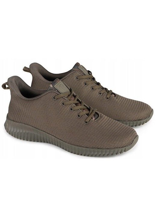 Sportcipő, FOX, Könnyű edzőcipő, kényelmes, Khaki/Camo