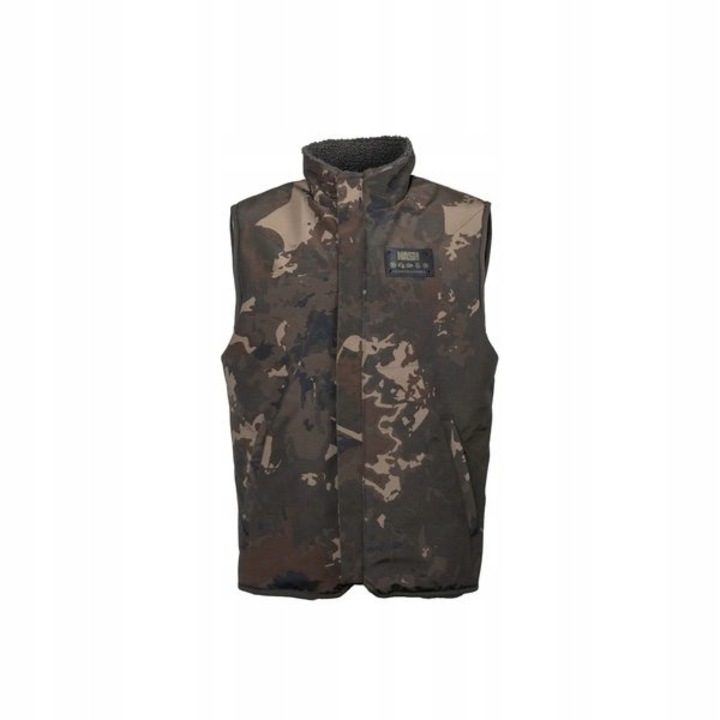 Vesta Reversibila Nash ZT Sherpa Fleece XL, material Aquasense HD, impermeabila, captuseala Sherpa