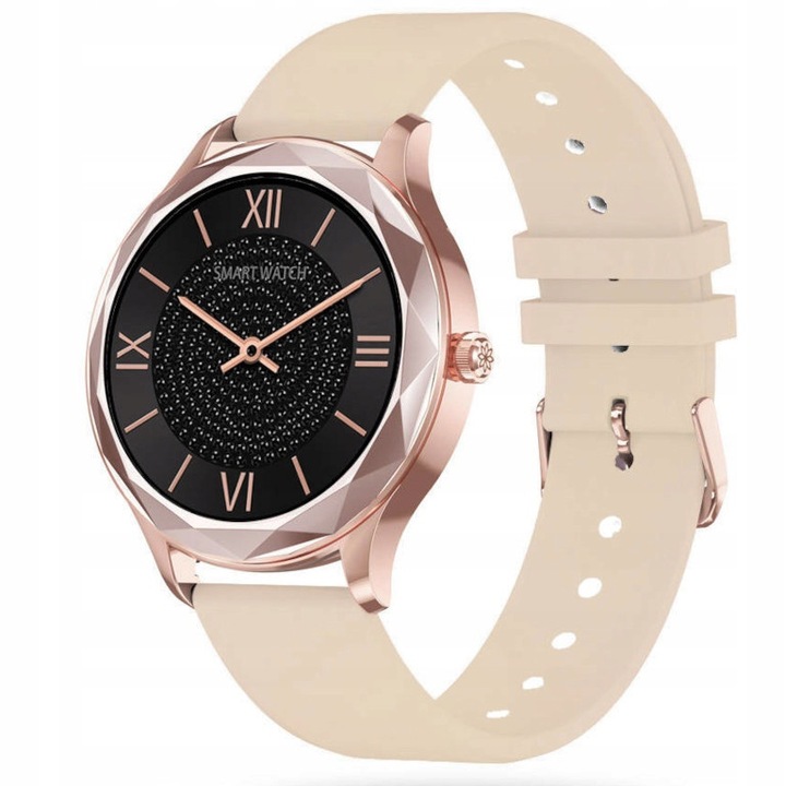 Smartwatch Rubicon Pacific SY022i, rosegold, 1,09 inch, IP67