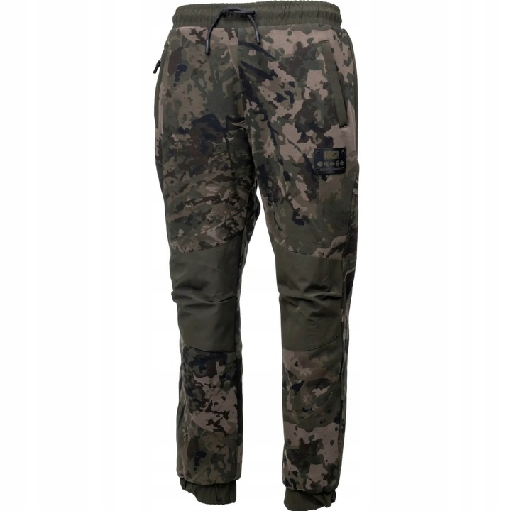 Pantaloni sport barbati Nash Zero Tolerance Wind Chill Joggers, camuflaj, material termic, multicolor, S INTL