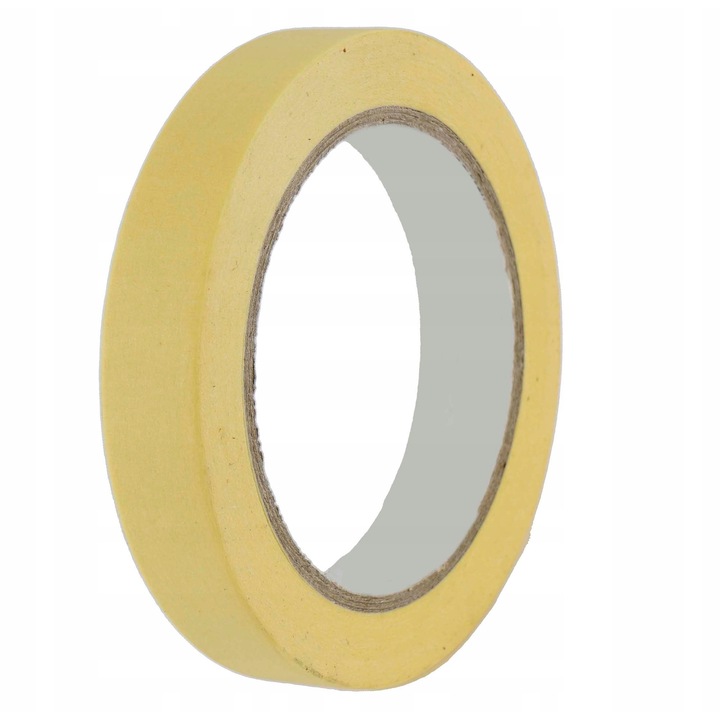 Banda adeziva malarsca Begris, 19mm x 50y, galbena, utilizare generala