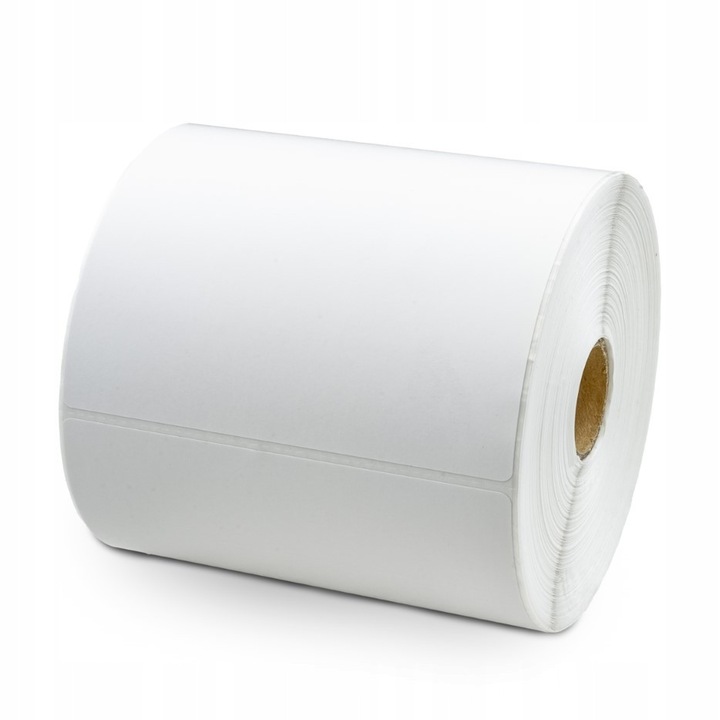 Etichete autoadezive, Allbag, 100x150mm, 500 buc, perforate, albe