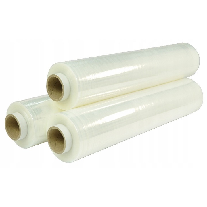 Folie stretch transparenta 50 cm, 339 m, 17 mic, 2,65 kg netto