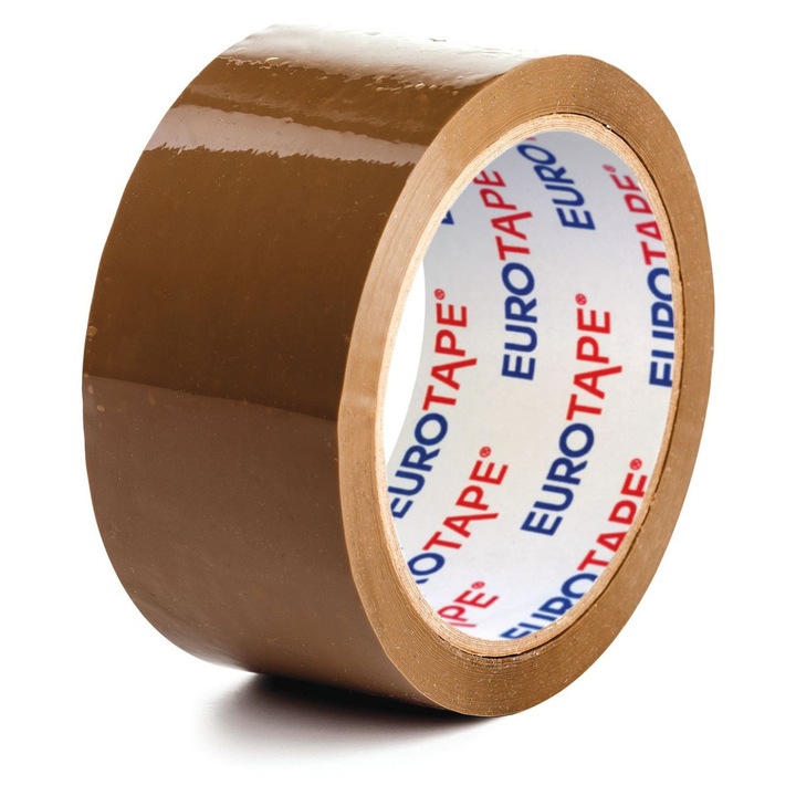 Banda adeziva transparenta, 48mm x 60yd, 1 rola, culegere silentioasa