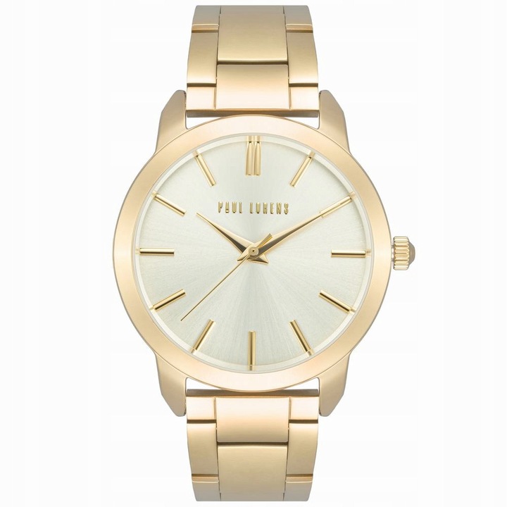 Ceas dama Paul Lorens 10659B2-4D1, culoare argintie, curea din piele