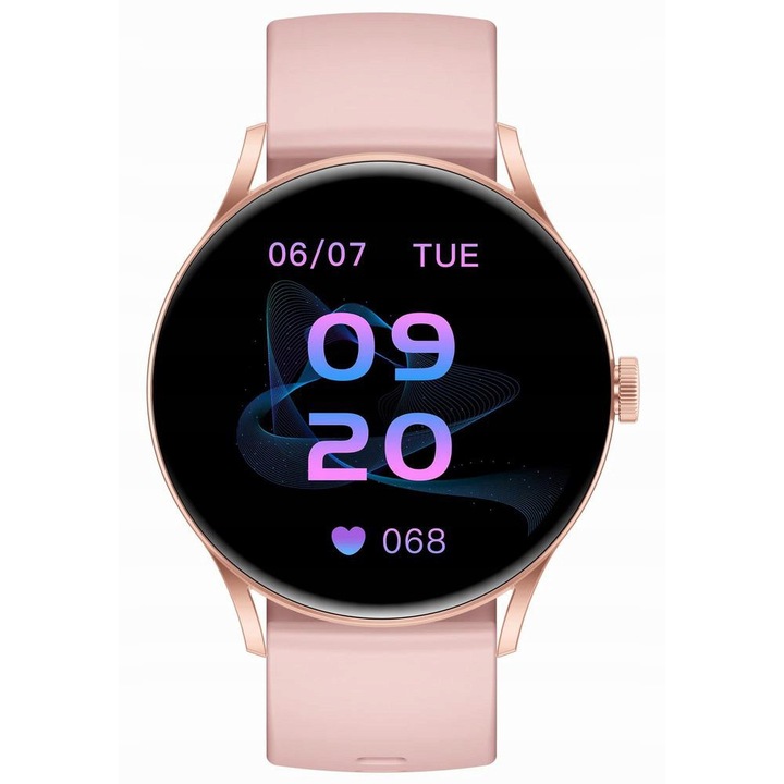 Smartwatch Gravity GT2-1 Pro, AMOLED, roz