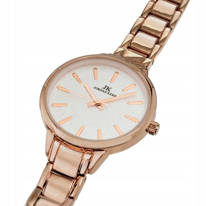 Ceas de dama Jordan Kerr, model zj954e, rosegold, mecanism MIYOTA, 34x47x9mm, set cu cutie si gravura