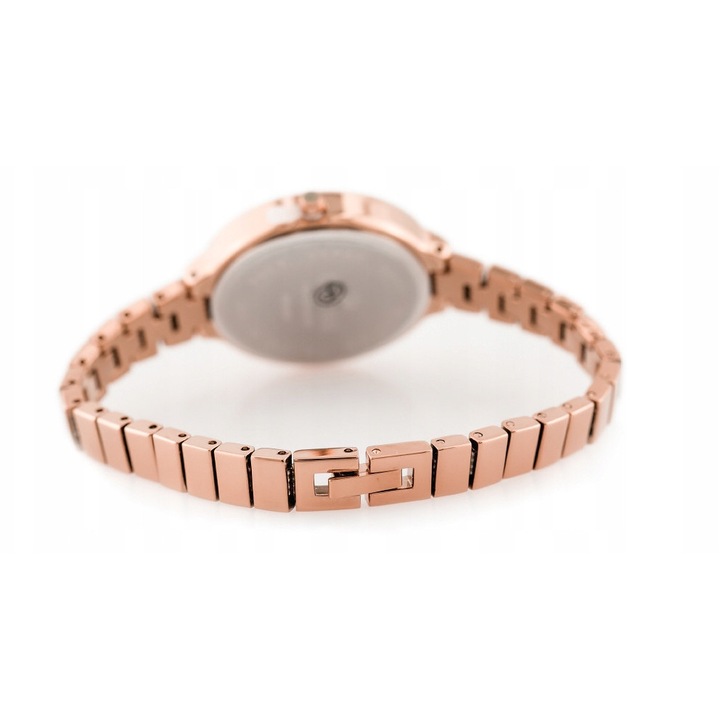 Ceas de dama G. Rossi zg706g, rosegold, mecanism MIYOTA, bratara ajustabila, set cu cutie si geanta de cadou