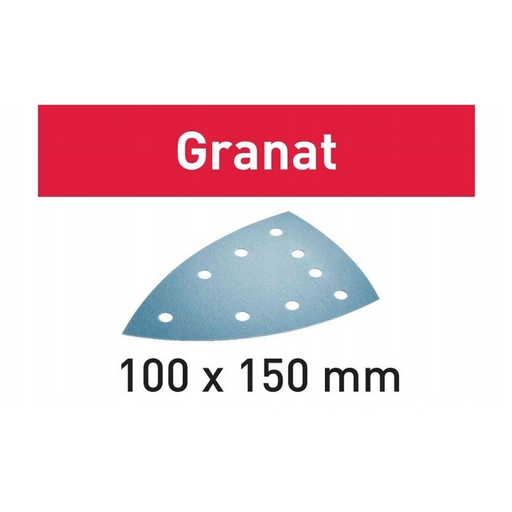 Шкурка Granat DELTA P80, комплект 50 броя, FESTOOL