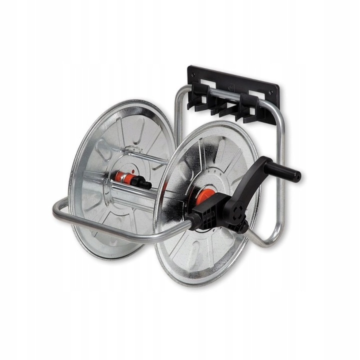 Bradas kerti tömlő, 1/2'', 50m, készlet töltővel és fűnyíró pengével, 550g