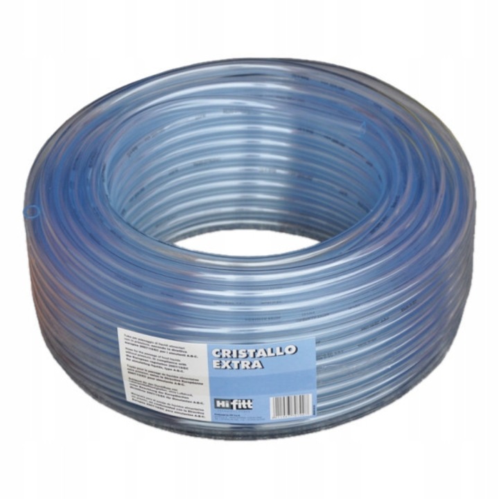 Bradas Cristallo kerti tömlő 20mm x 50m, átlátszó, olaj- és benzinálló