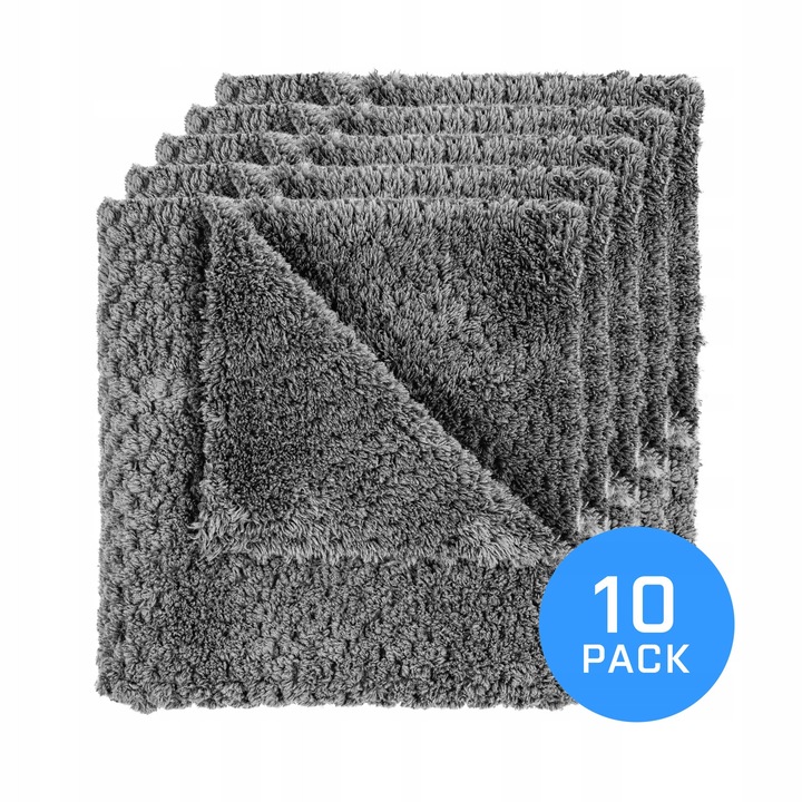 Mikrofibra hibrida FX Protect Steel Grey 40x40cm 10pack, 350g/m