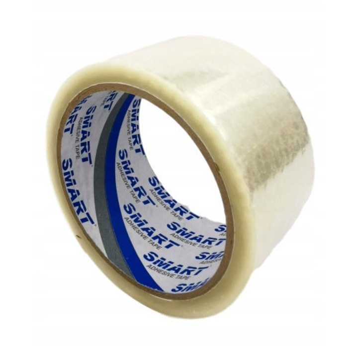 Banda adeziva, SMART, transparenta, 48mm x 60m, set 36 bucati