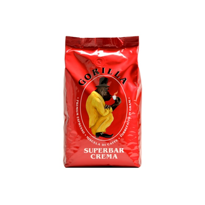 Gorilla Superbar Crema szemes kávé 1kg