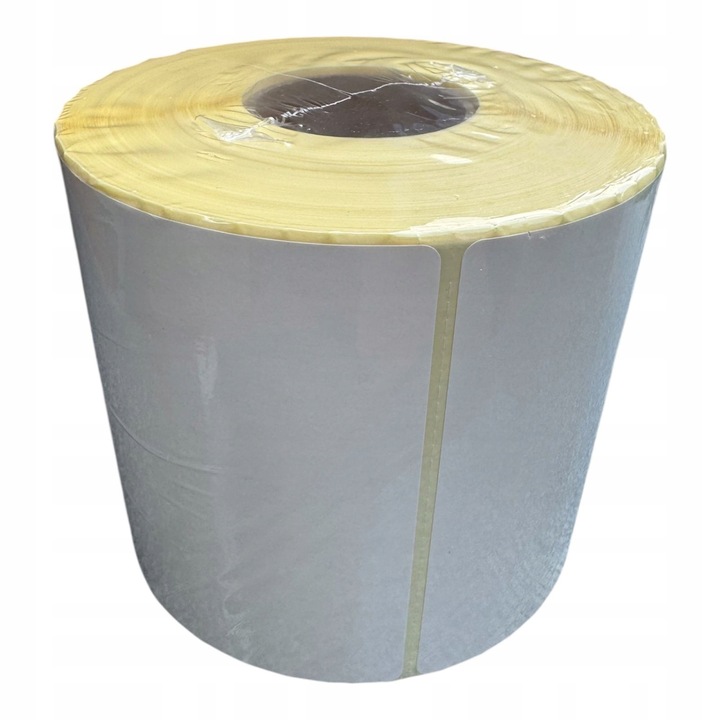 Etyichete autoadezive termice, 100x150 mm, set 500 bucati, alb, perforate