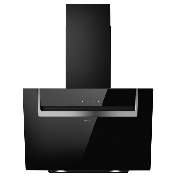 Hota Elica Sheen S 60, Negru, 59, 8x69-104, 5x32, 6cm, Capacitate 650m³/h, Incorporabil