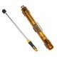 Cheie dinamometrica mecanica DeWalt 75-345Nm, 1/2", cu gratar, lungime 682mm, greutate 1,18kg