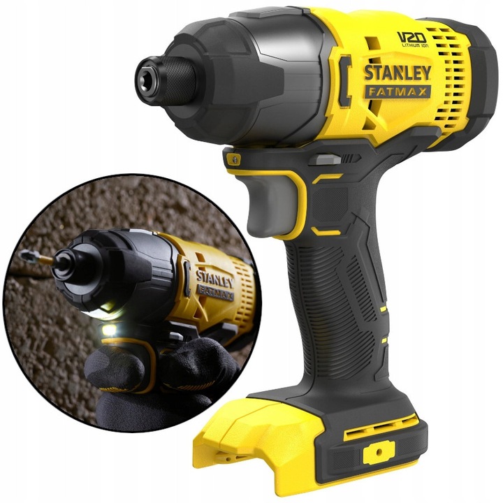 Surubelnita cu impact Stanley SFMCF800B 18V V20, 165Nm, set cu 2 acumulatori 1,5Ah