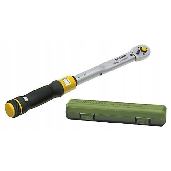 Cheie dinamometrica Proxxon 12-60 Nm, 3/8", lungime 390 mm, mecanism cu clichet