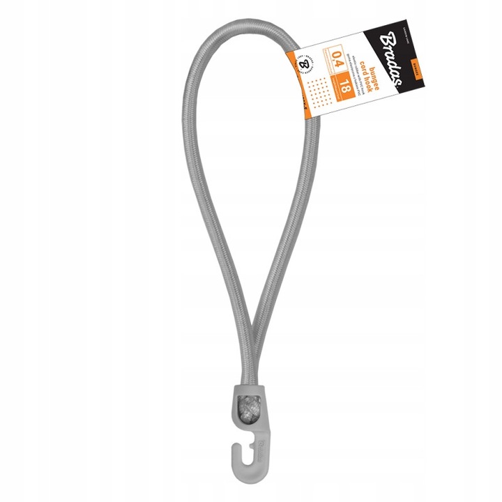 Guma elastica cu carlig 0,4x40cm Bradas, rezistenta la intemperii, utilizare versatila