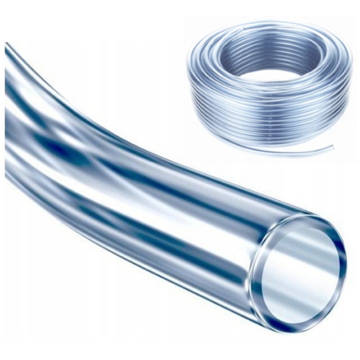 Bradas CRISTALLO EXTRA kerti tömlő 27x33mm, átlátszó, 1m, 25m-es szett