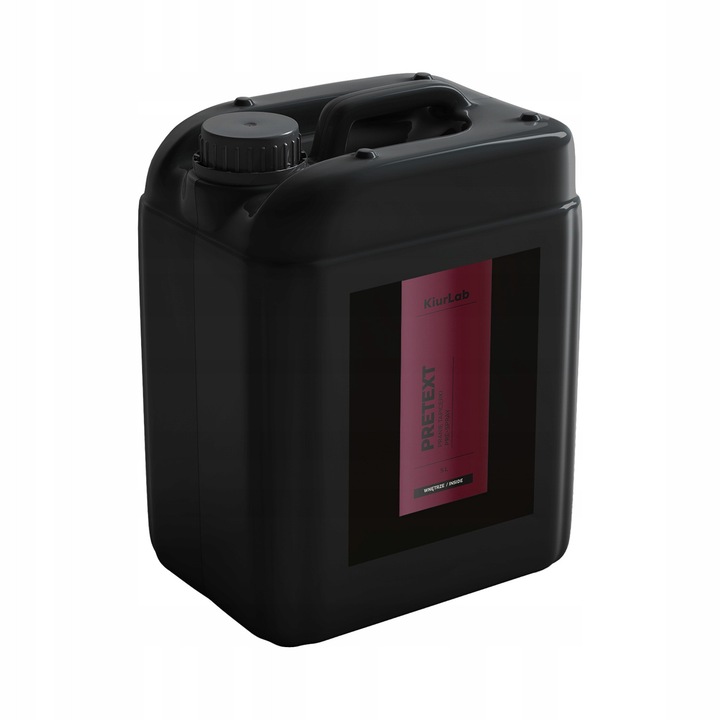 KiurLab Pretext Pre-Spray 5000ml, препарат за почистване на автомобилни тапицерии, ефективен срещу петна, без остатъци, с микрофибър 30x30cm