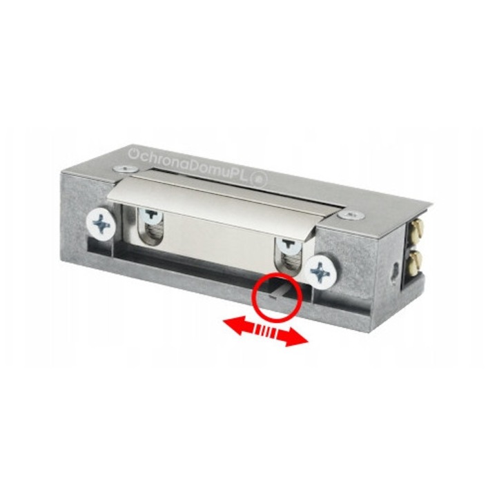 Elektromos zár, S12UPW, BIRA, memória funkció, kapcsoló, 20,5x75x28,5mm