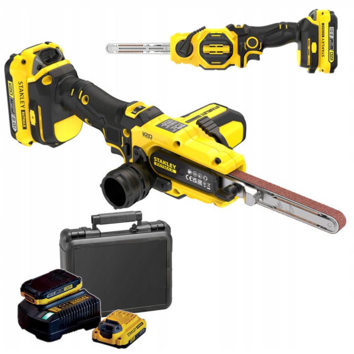 Акумулаторна лентова пила STANLEY FATMAX SFMCE210D2K 18V 2x2Ah V20 13mm