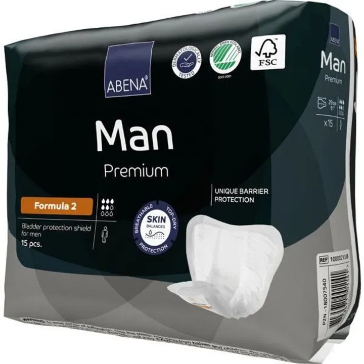 Absorbante incontinenta pentru barbati, Abena Man, 700 ml, 15 buc/set