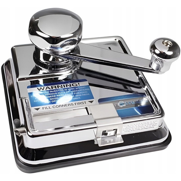 Incarcator manuala pentru tigari, metalica, design ergonomic, 15x25mm, set complet