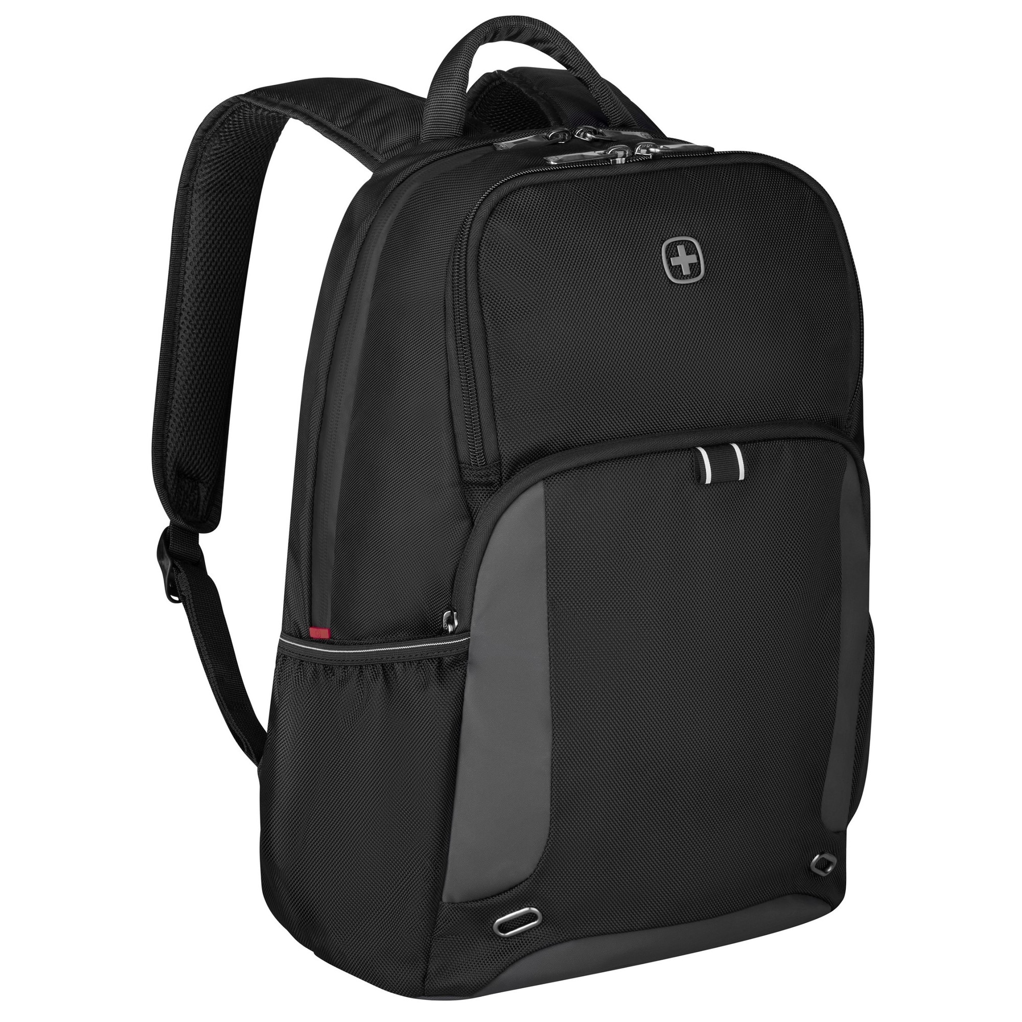 Rucsac laptop Wenger XE Tryal, buzunar tableta, textil, negru/gri, 15.6 inch