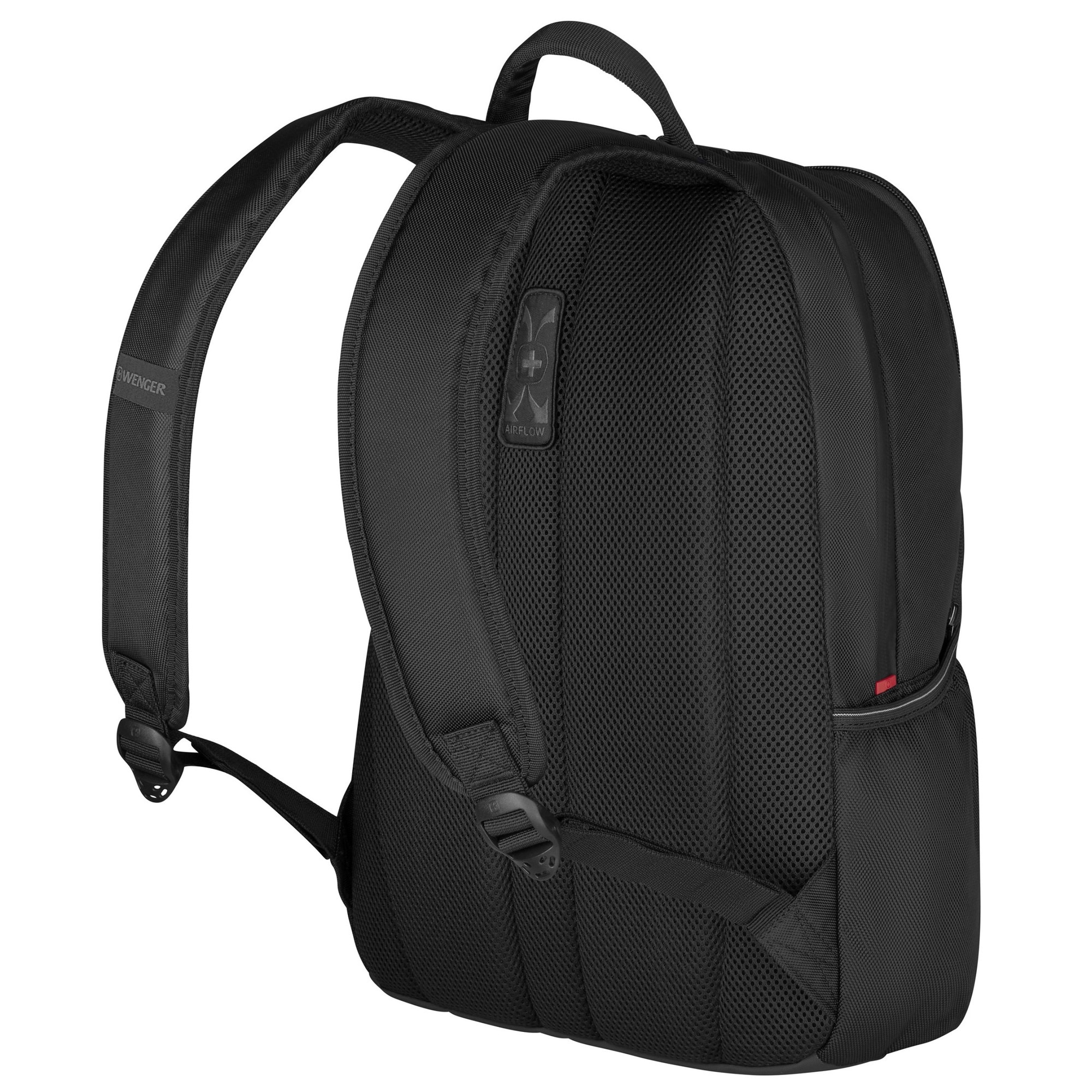 Rucsac laptop Wenger XE Tryal, buzunar tableta, textil, negru/gri, 15.6 inch