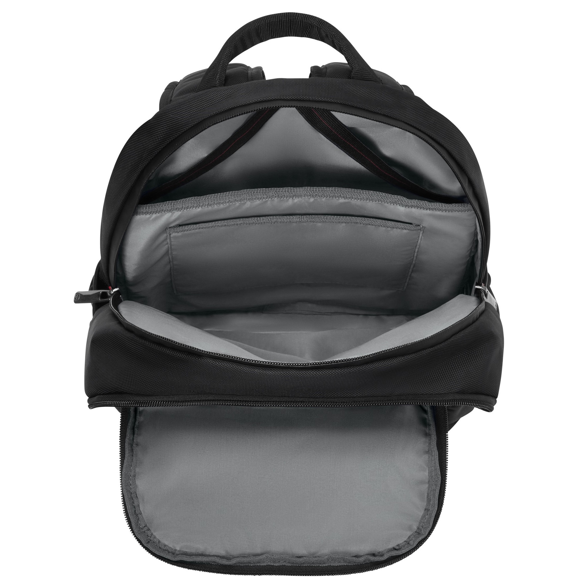 Rucsac laptop Wenger XE Tryal, buzunar tableta, textil, negru/gri, 15.6 inch