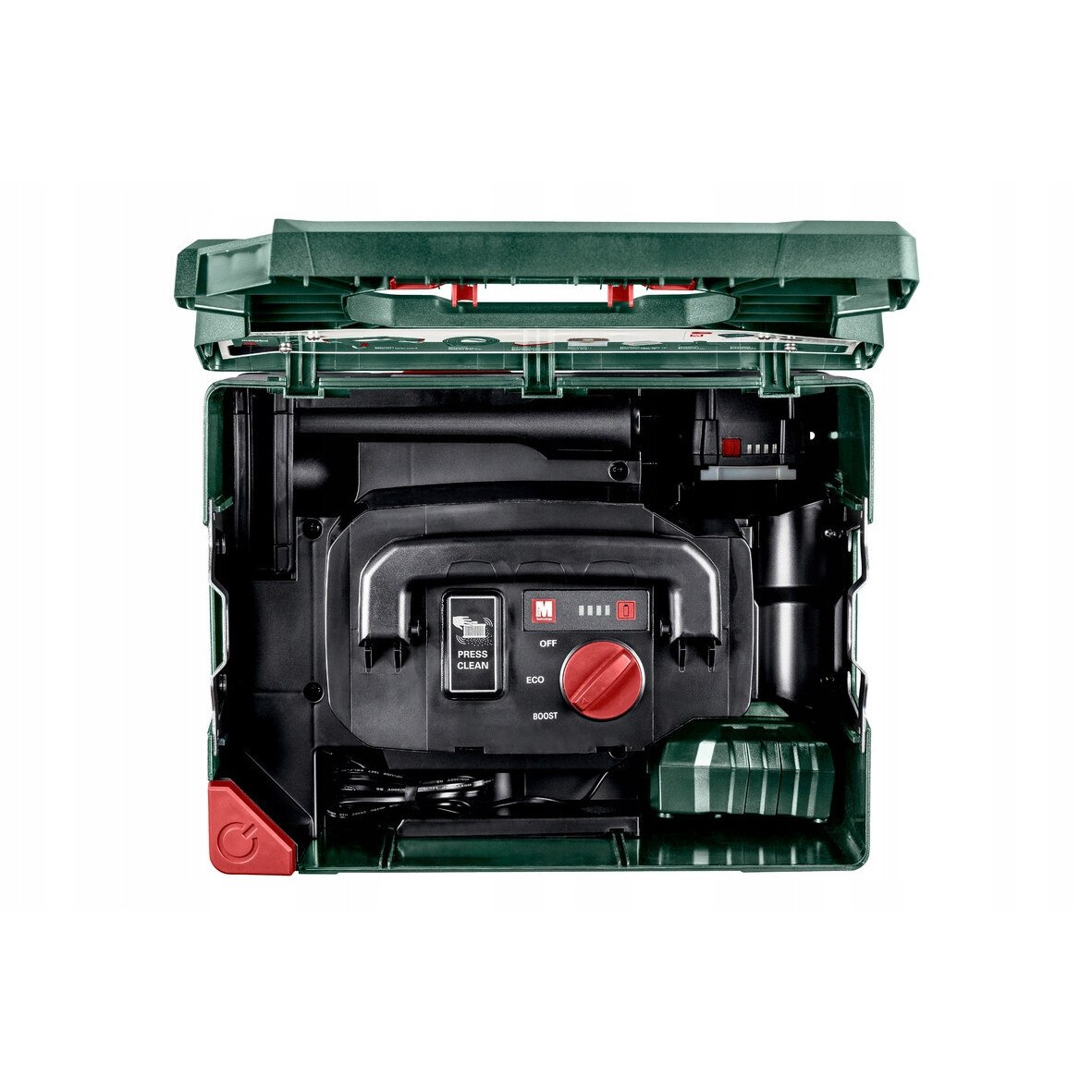 Aspirator portabil Metabo AS 18 L PC, 18V, 7.5l, 2100l/min, set complet