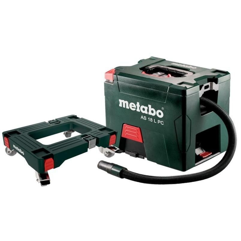 Aspirator portabil Metabo AS 18 L PC, 18V, 7.5l, 2100l/min, set complet