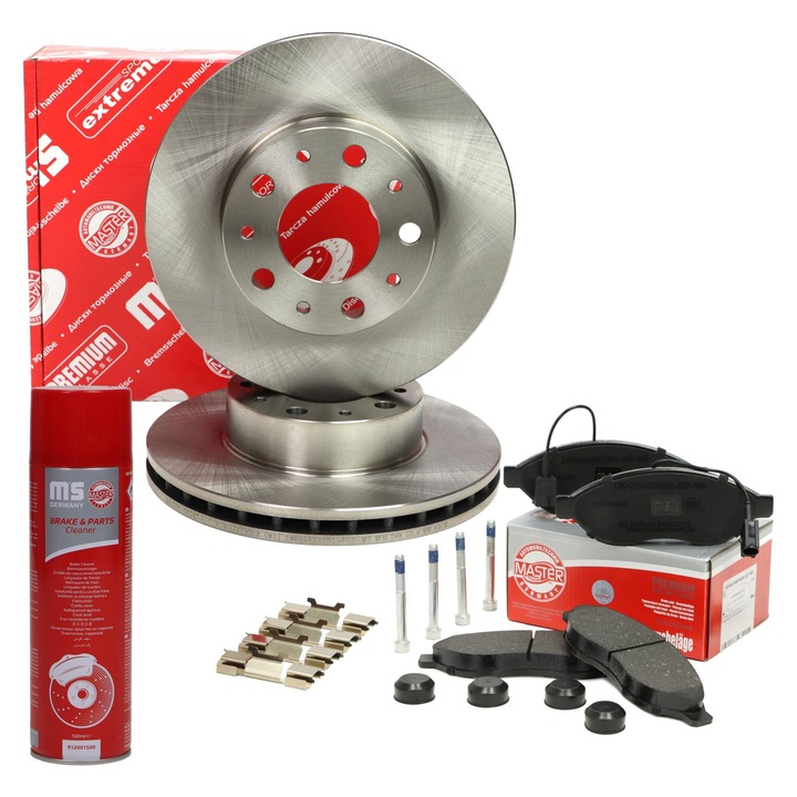 Master-Sport féktárcsa és fékbetét készlet, tárcsafék, 13046048092N, többszínű, Citroen Jumper III, Fiat Ducato, Peugeot Boxer modellekhez