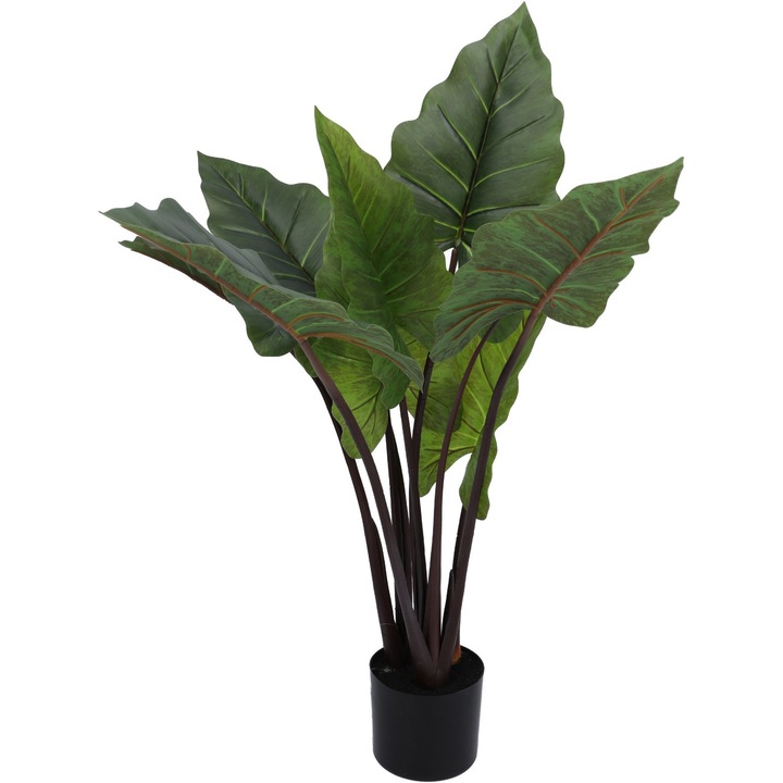 Planta artificiala JUMI, 100cm, verde, aspect natural