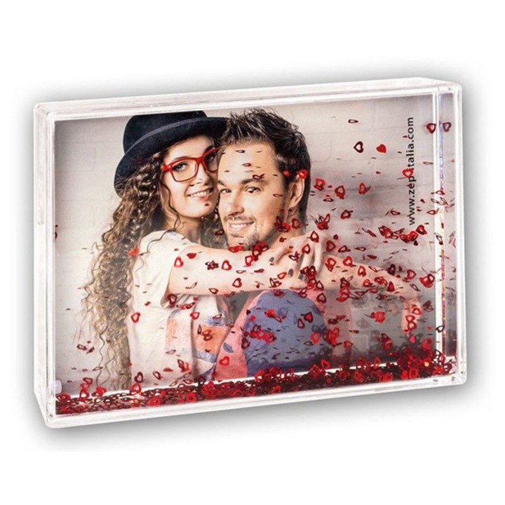 Ramă foto prespapier ZEP Shake Heart, 10x15 cm