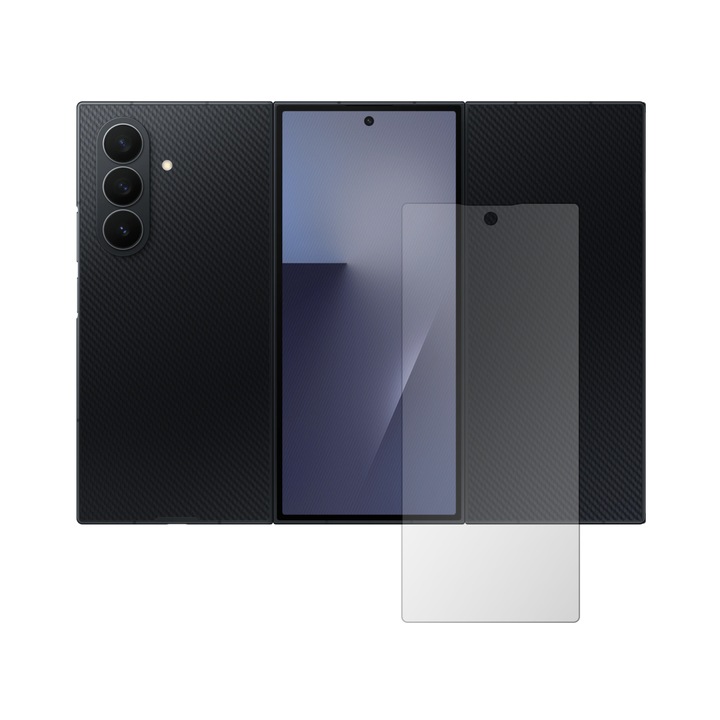 Folie Protectie Ecran Externa Folie24, pentru Samsung Galaxy Z TriFold, 1X Mata, Acoperire Case-Friendly ( Compatibile cu Carcasa ), Adeziva, Flexibila Antiamprenta