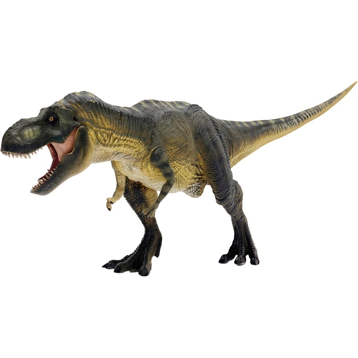 T-Rex dinoszaurusz figura 35cm – Kézzel festett, mozgatható állkapocs, realisztikus részletek, oktató játék gyerekeknek és gyűjtőknek
