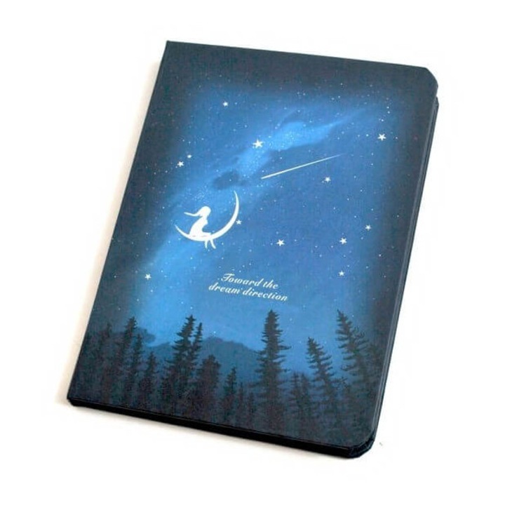 Agenda NIGHT STAR 105x140mm, Diamond line, 5 buc/set